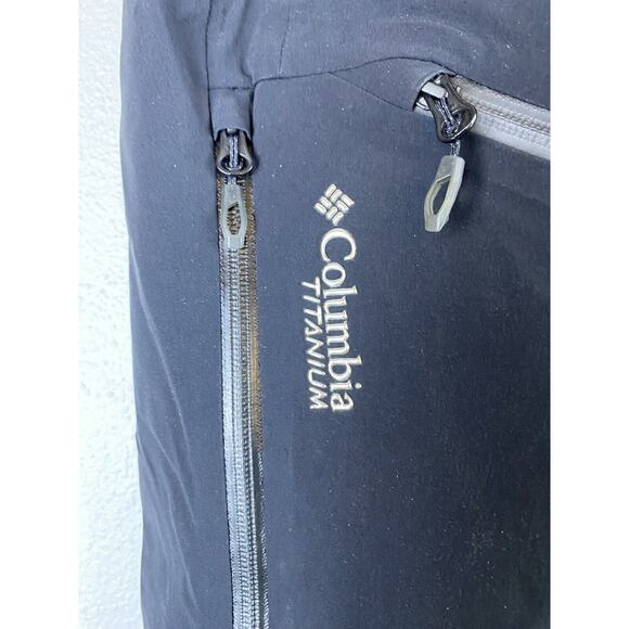 Columbia Sz L Titanium 3D OmniHeat Zipper Leg Zip Pkts Wtrprf Ski Snowboard Pant - Picture 5 of 16